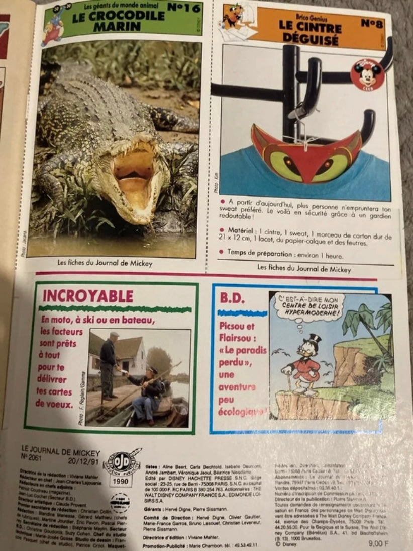 Bd ancienne le journal de Mickey numéro 2061