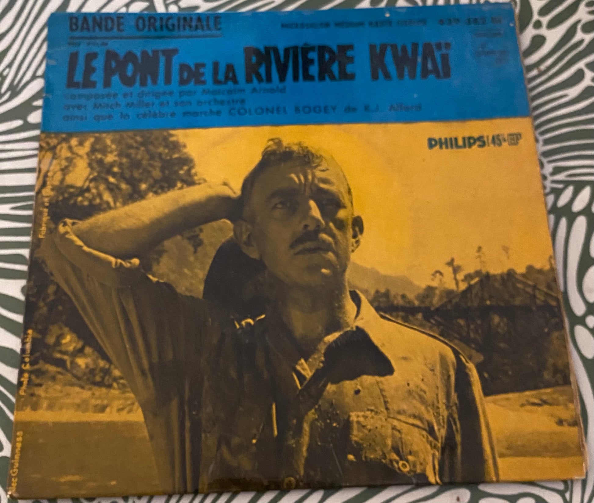 Disque vinyle 45 Tours Bande originale du film Le pont de la rivière Kwaï