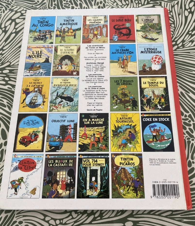 Bd Tintin au Tibet. Hergé Casterman.