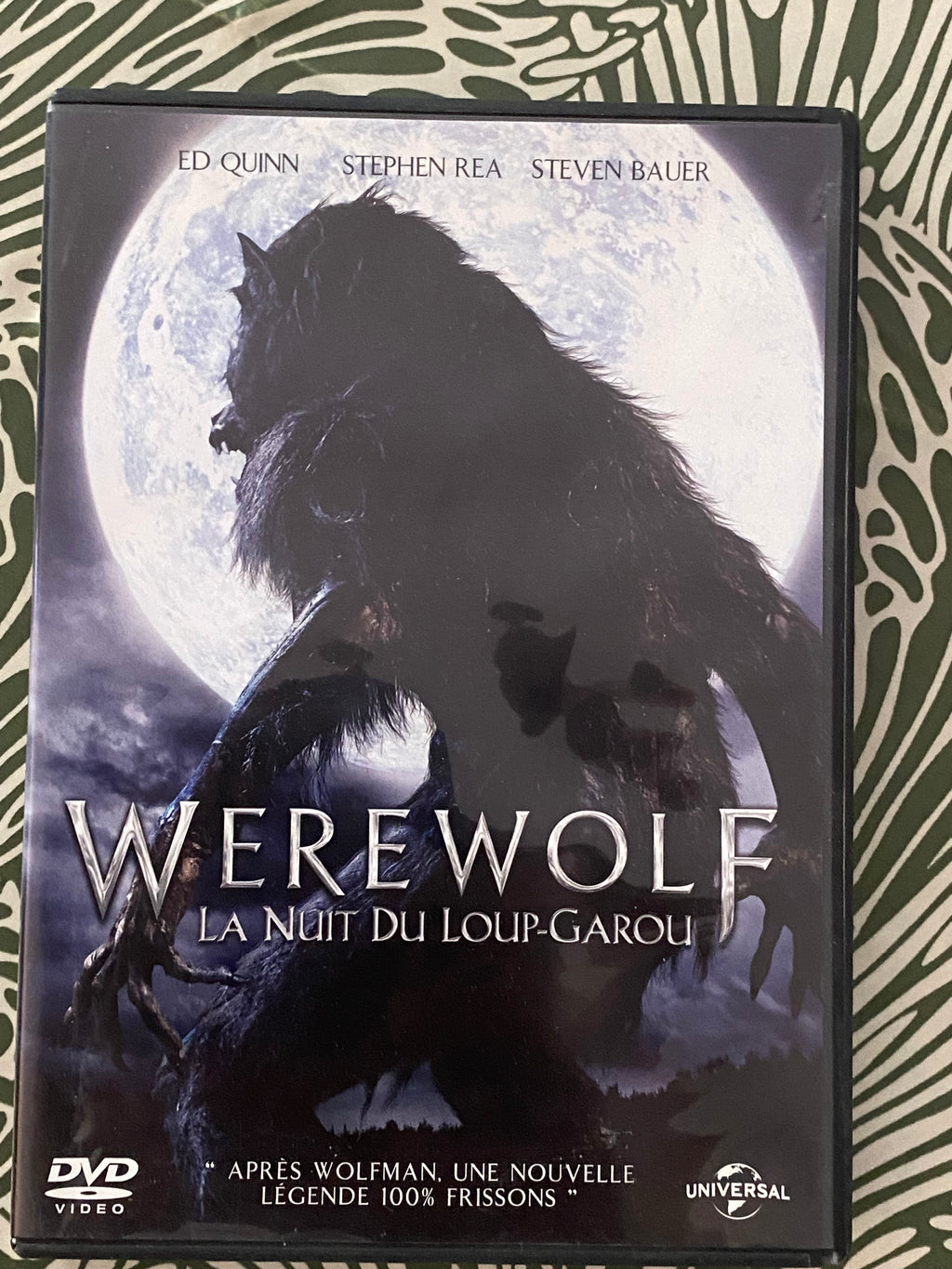 DVD film horreur Werewolf. La nuit du loup garou