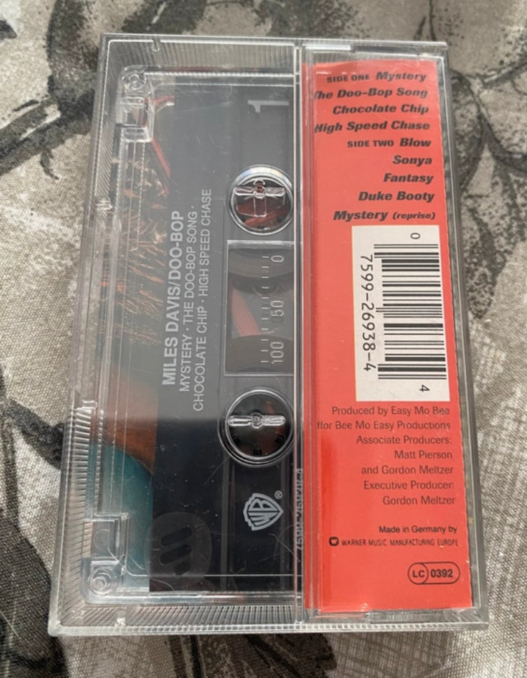 Cassette audio Miles Davis. Doo-Bop