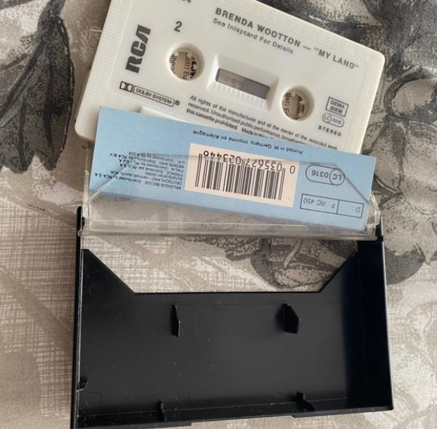 Cassette audio Brenda Wootton. M’y Land
