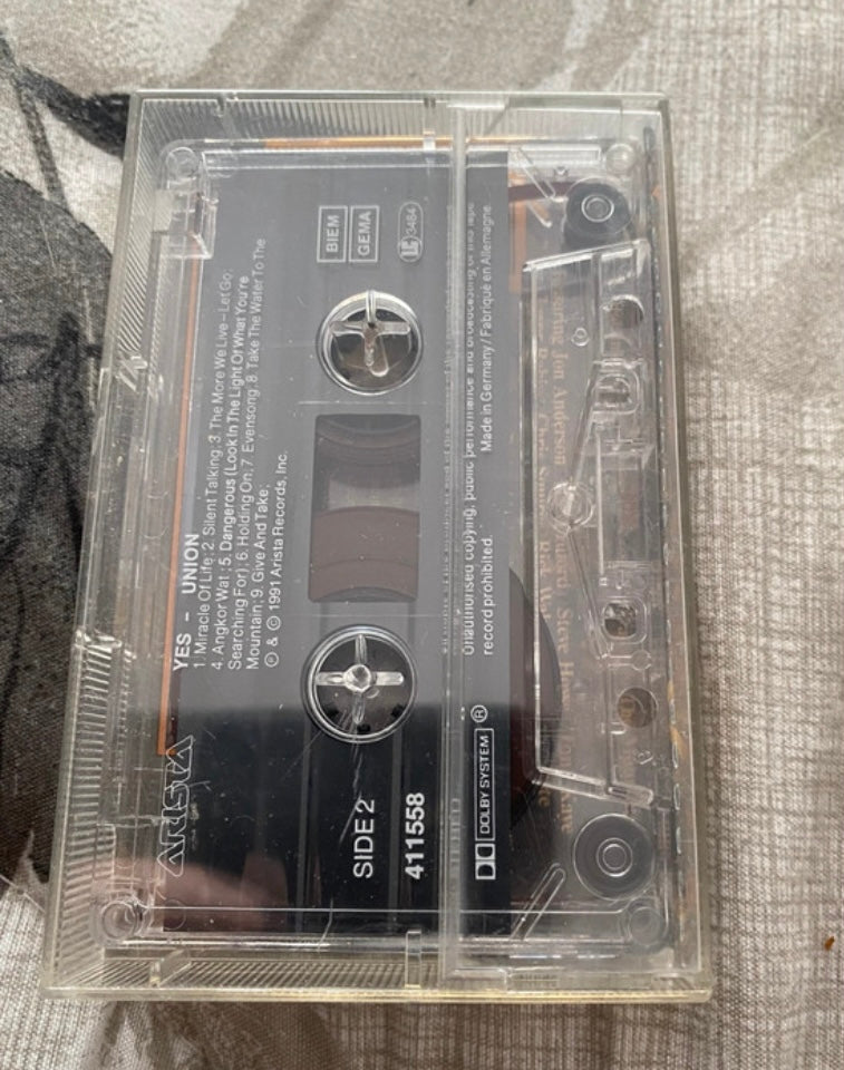 Cassette audio Yes. Union