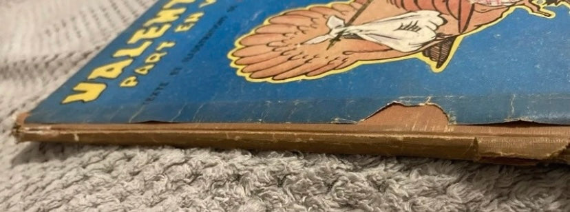 Livre enfant ancien Valentine part en vacances. M. Parent 1951