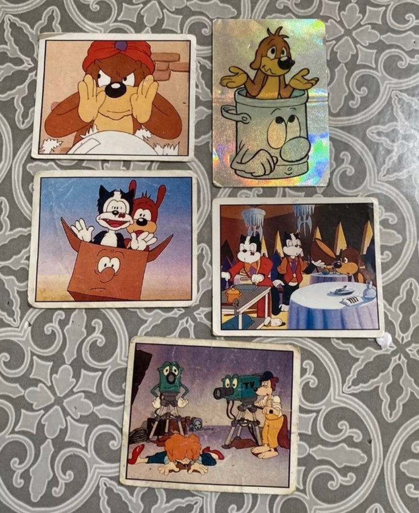 Images Panini Pif et Hercule 1989-1990 Lot de 5