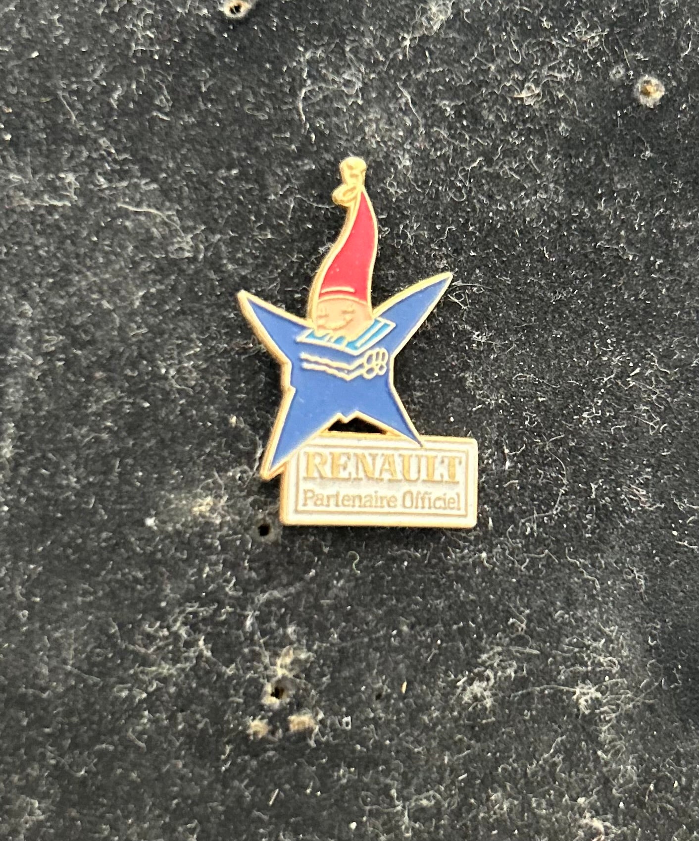 Pin’s de collection ancien Renault jeux olympiques d’hiver Alberville 1992