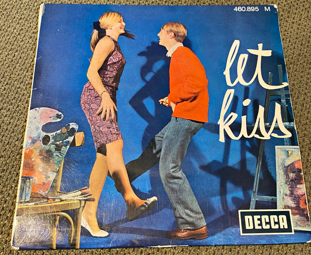 Disque vinyle 45 Tours Gudrun JanKiss. Let kiss