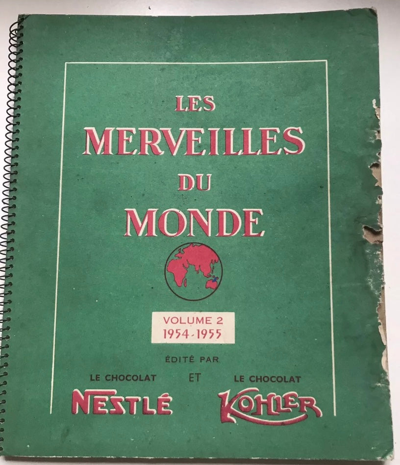 Album d’images, Nestlé, 1954–1955, les merveilles du monde complet