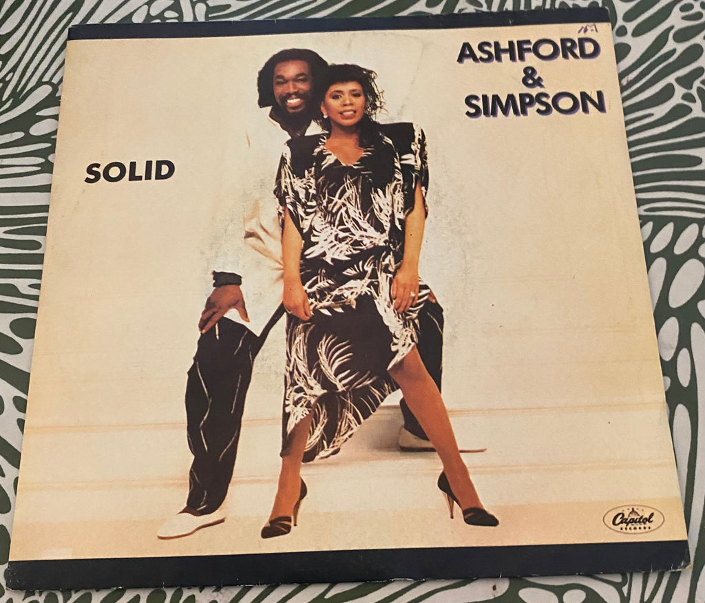 Disque vinyle 45 tours Ashford & Simpson. Solid 1985