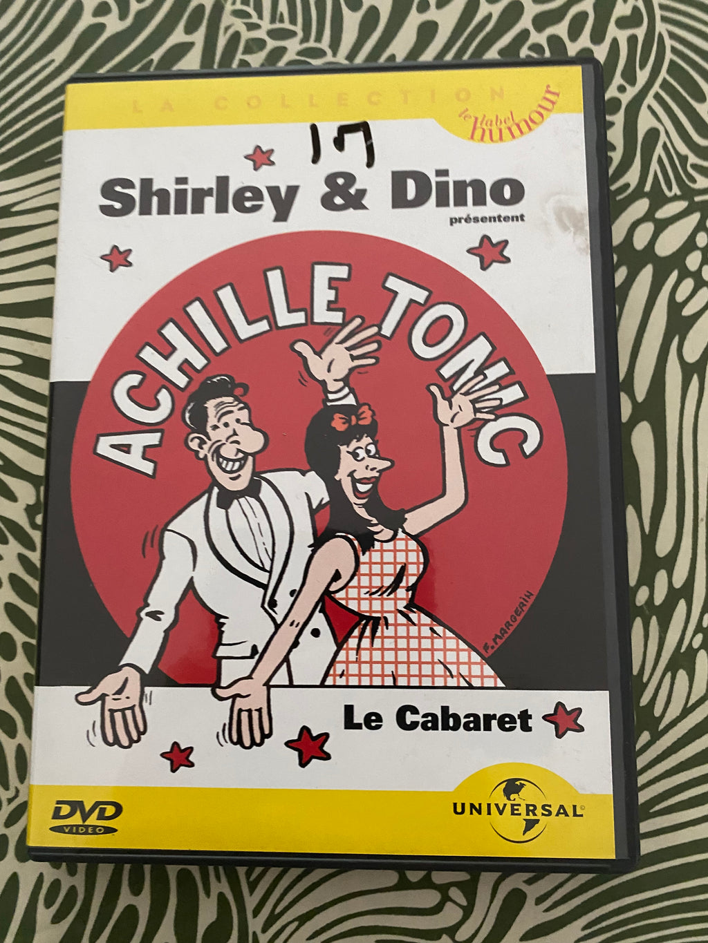 DVD spectacle Shirley et Dino. Achille Tonic