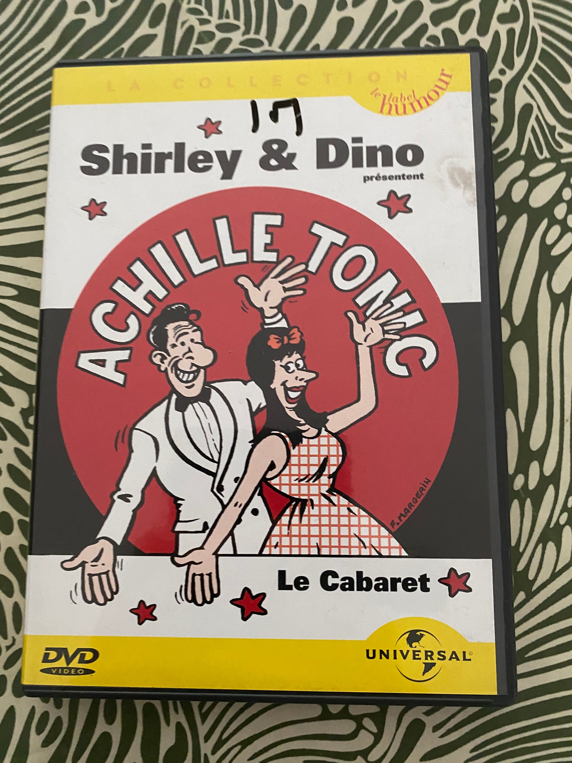 DVD spectacle Shirley et Dino. Achille Tonic