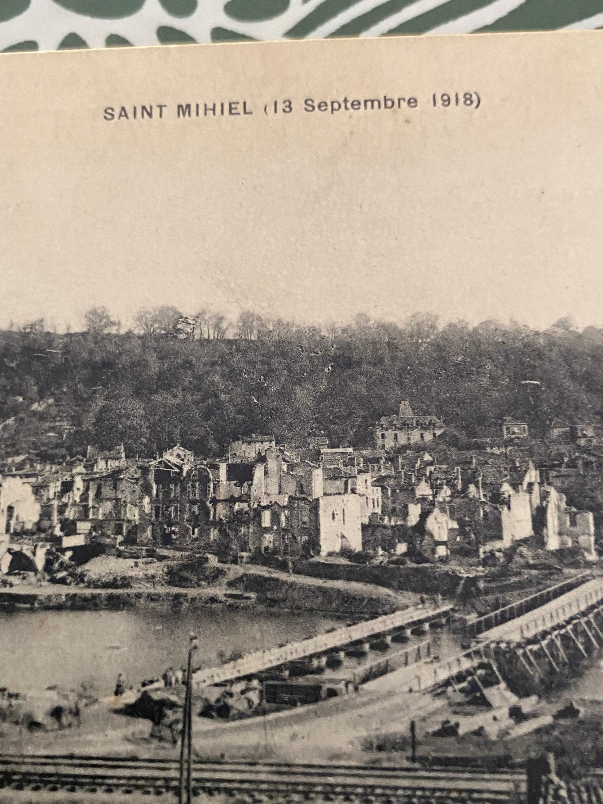 Carte postale ancienne. Saint Mihiel. 13 sept 1918