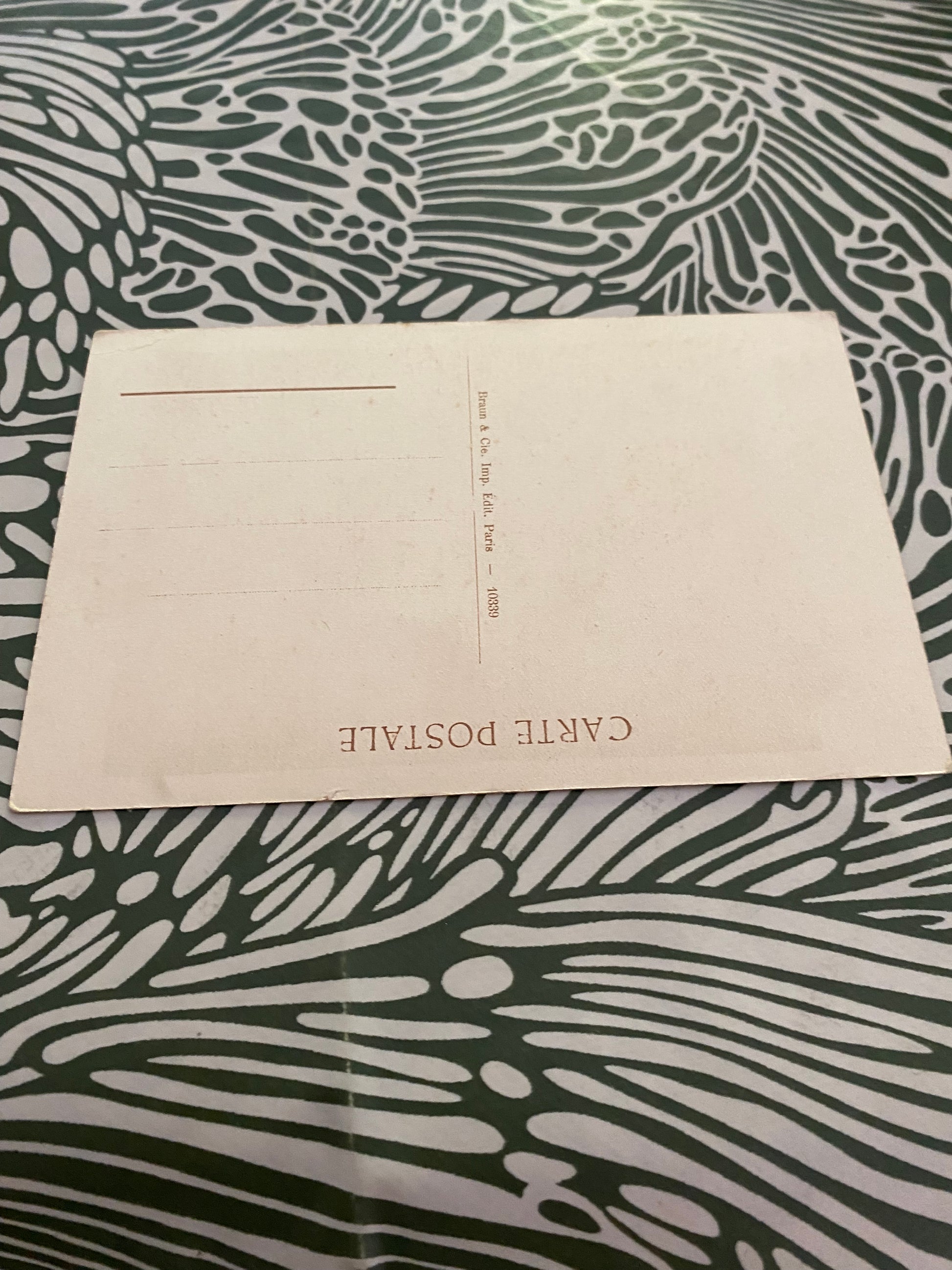 Carte postale Officier de chasseurs à cheval chargeant