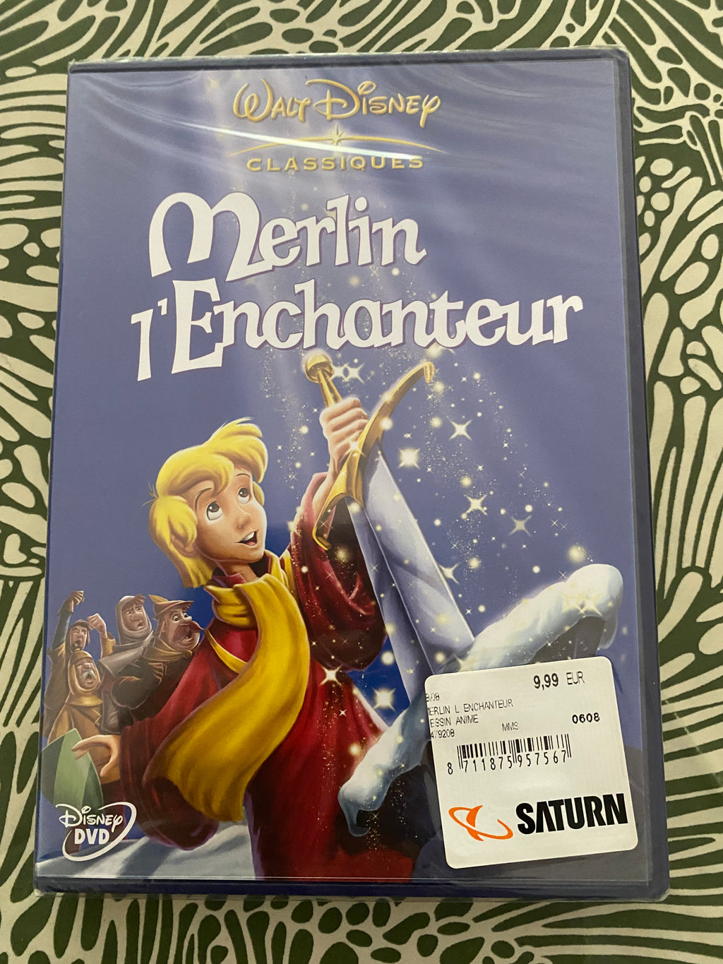 DVD dessin animé Merlin l’enchanteur