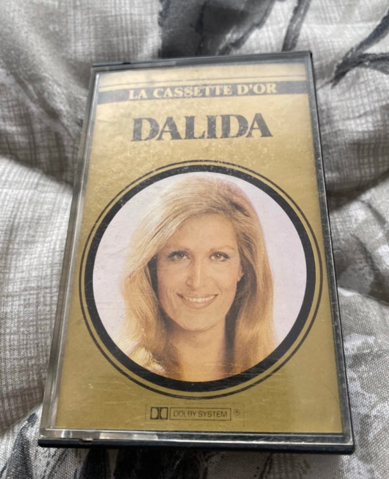 Cassette audio Dalida. La cassette d’or