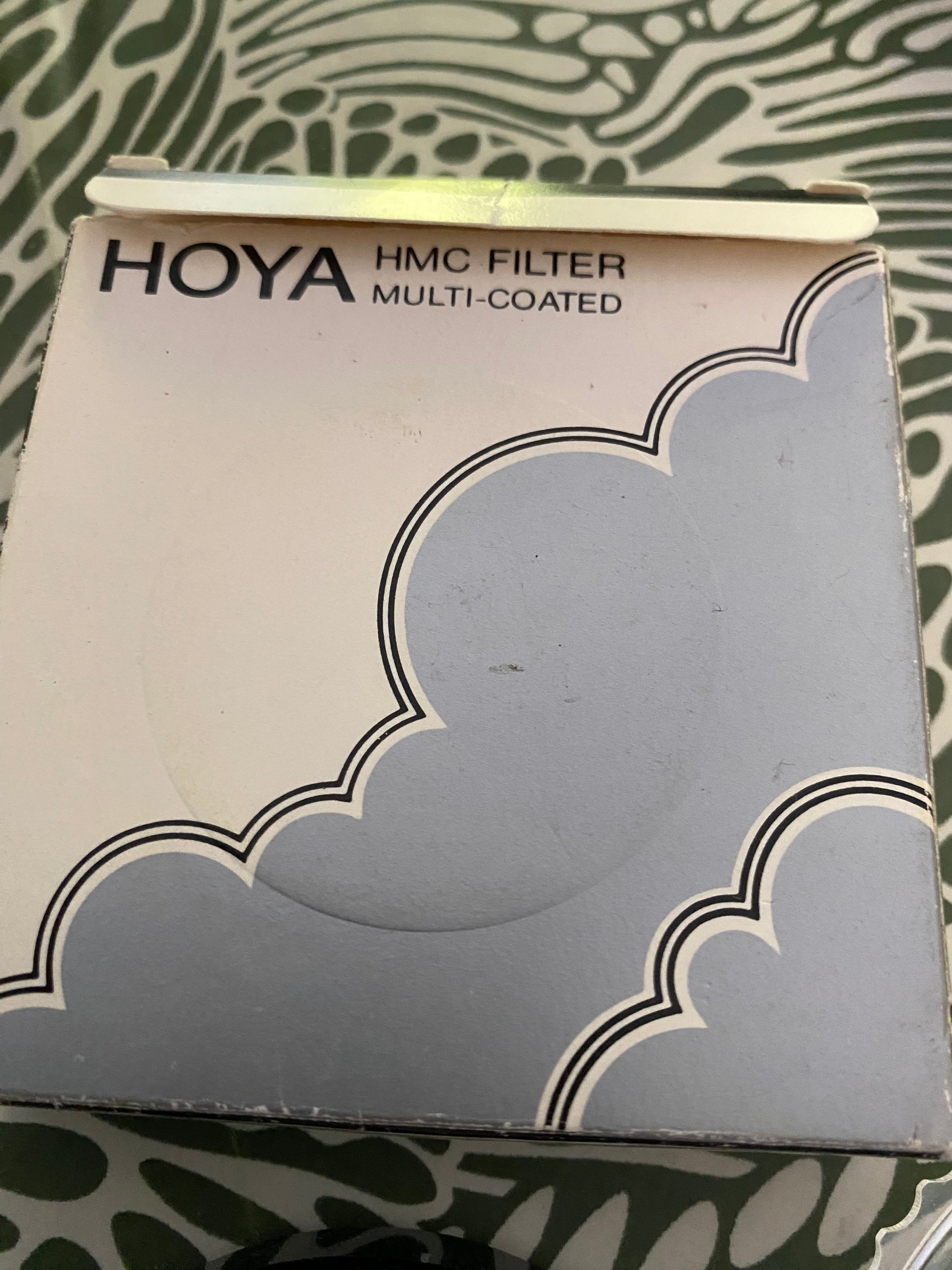 Filtre ancien pour objectif appareil photo. HOYA Filter bleu