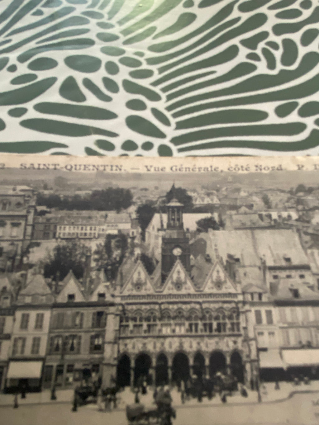Carte postale ancienne Saint-Quentin. Vue générale côté Nord