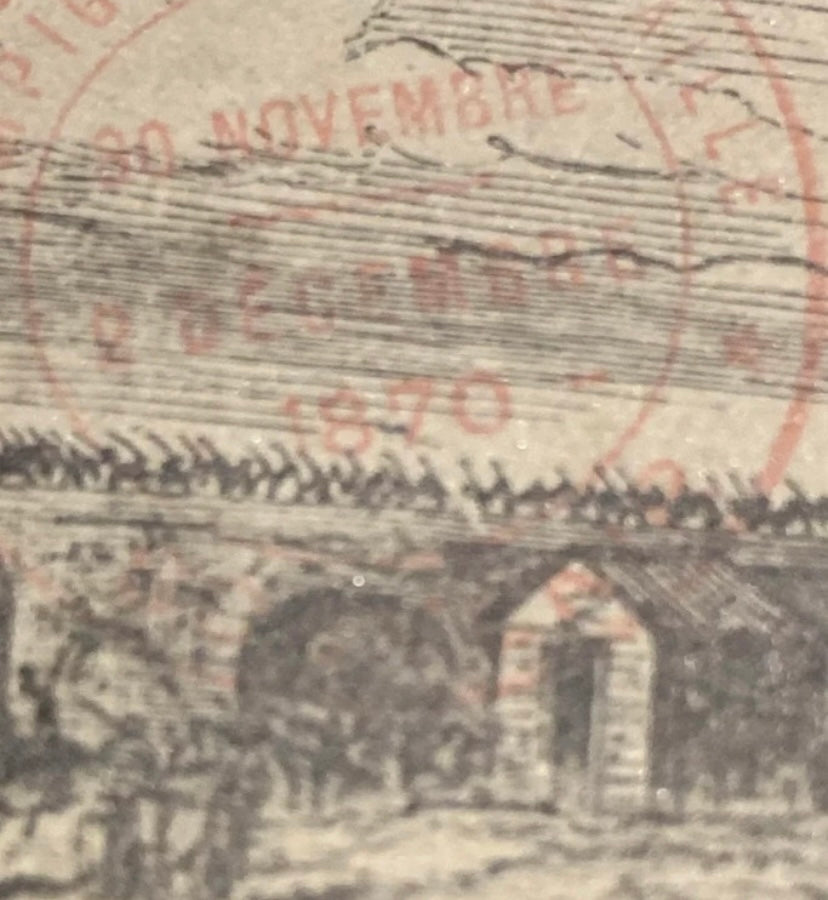 Carte postale ancienne  Champigny. Le passage de la Marne à Joinville Le Pont 2 Décembre 1870