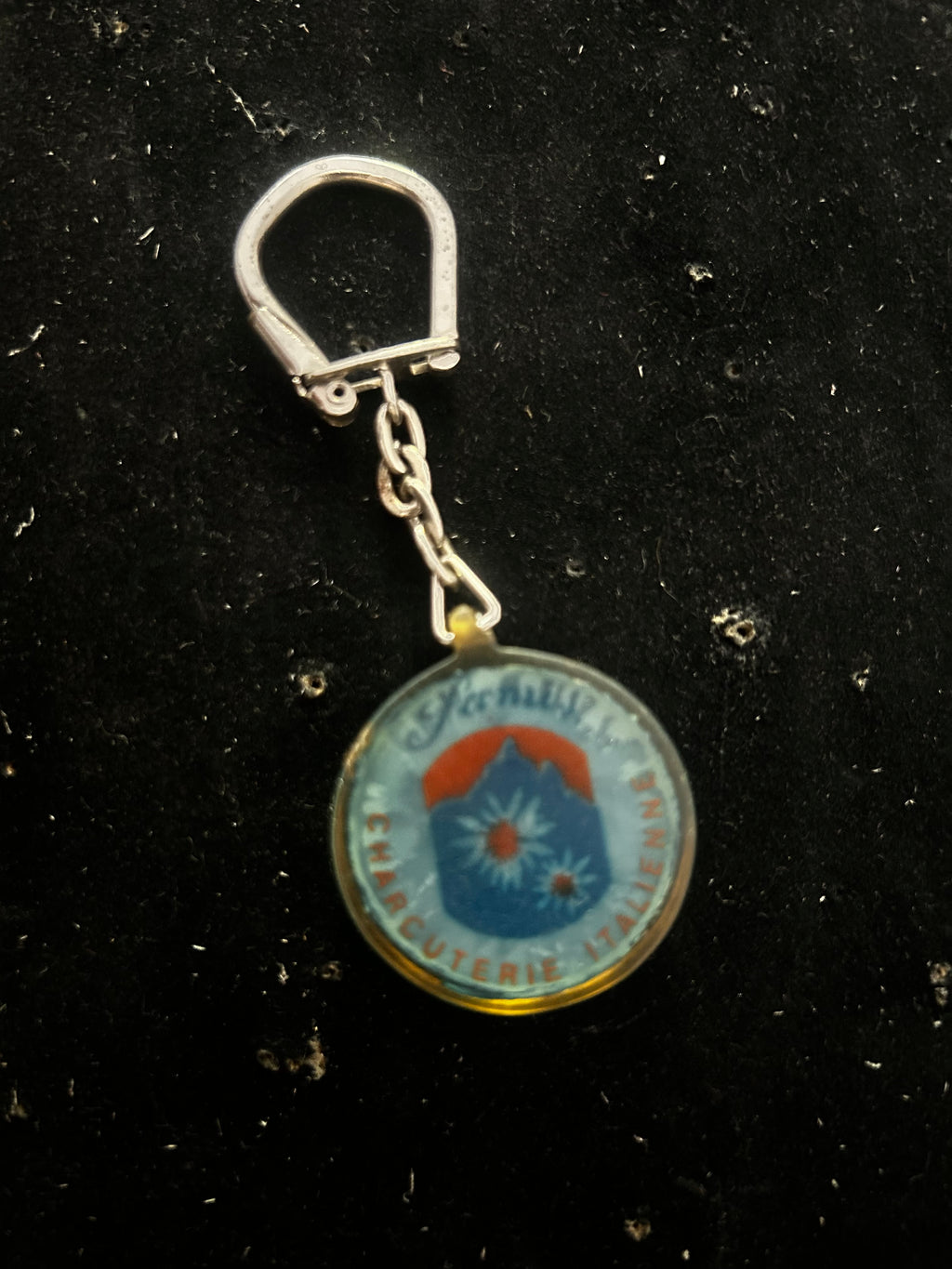 Porte clefs ancien Charcuterie Italienne