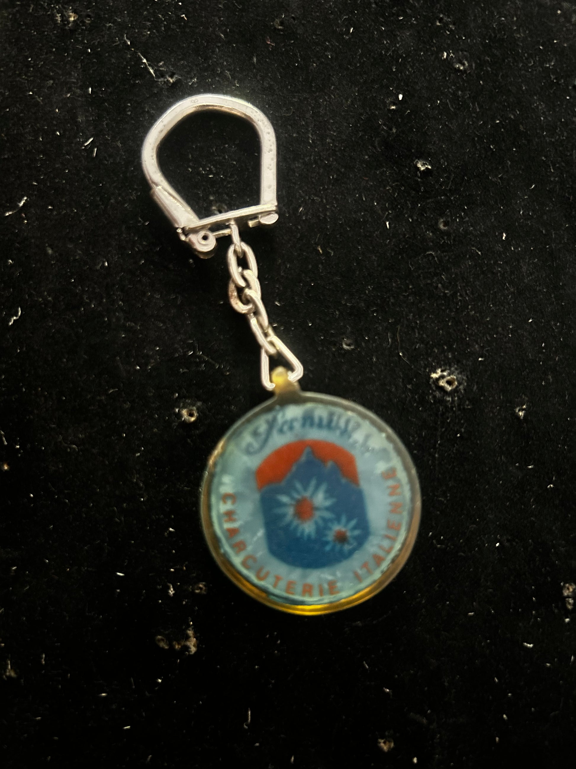 Porte clefs ancien Charcuterie Italienne