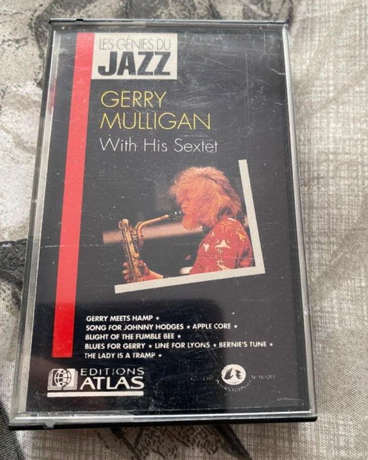 Cassette audio Jazz Gerry Mulligan. With is Sextet