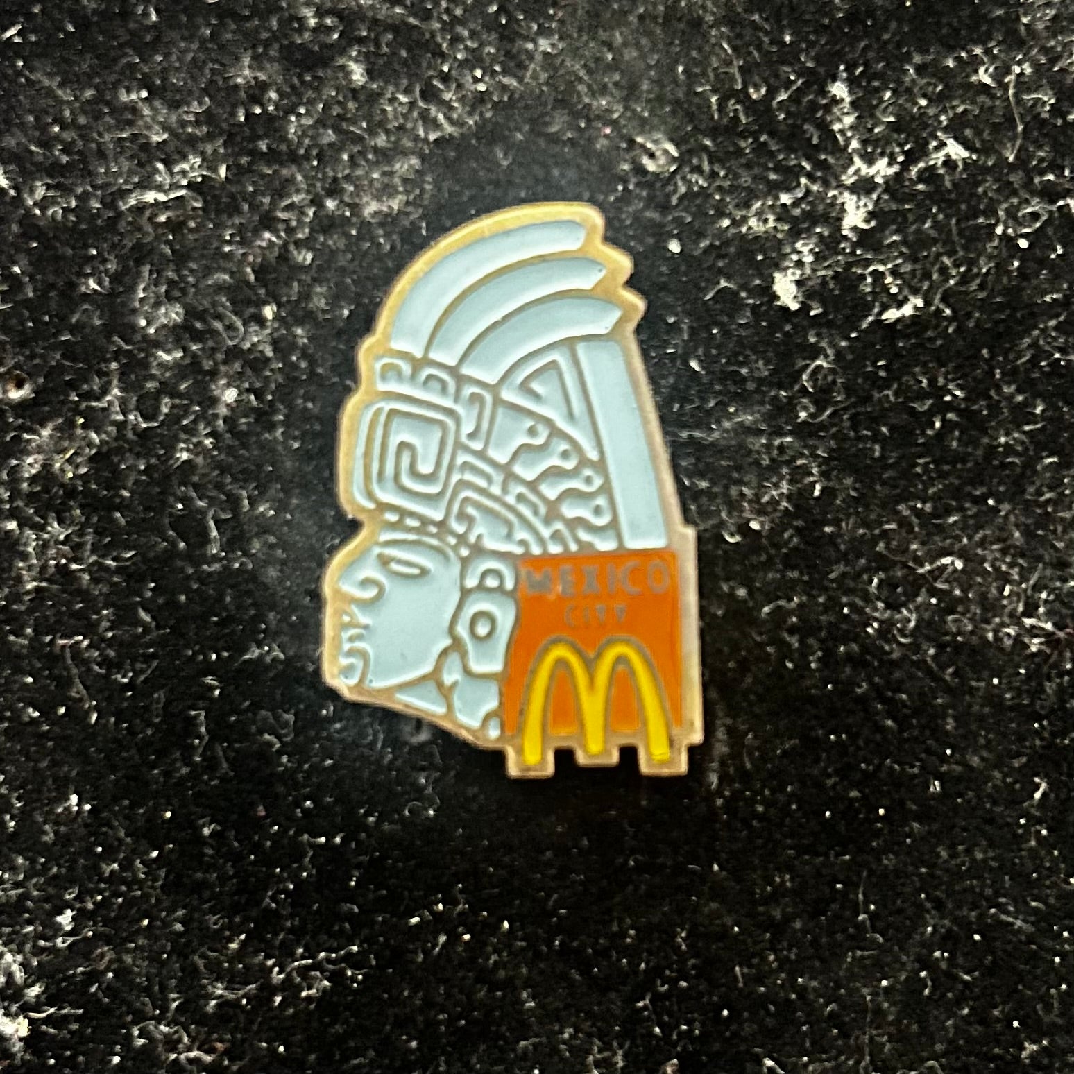 Pin’s ancien Mexico City.