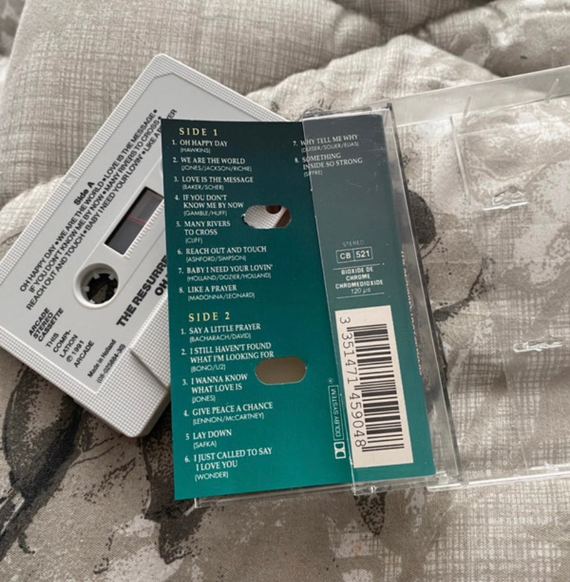 Cassette audio Oh Happy Day. The Great Gospel Réunion