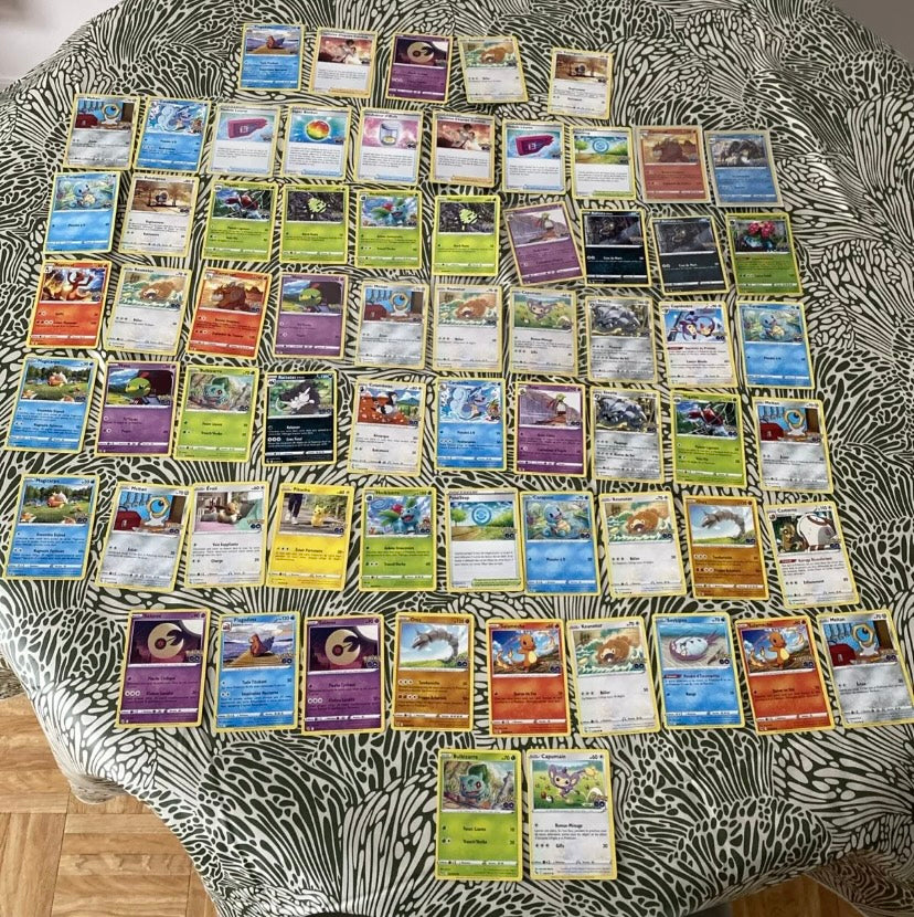 Cartes de collection Pokémon GO Lot de 66. Sorties du booster