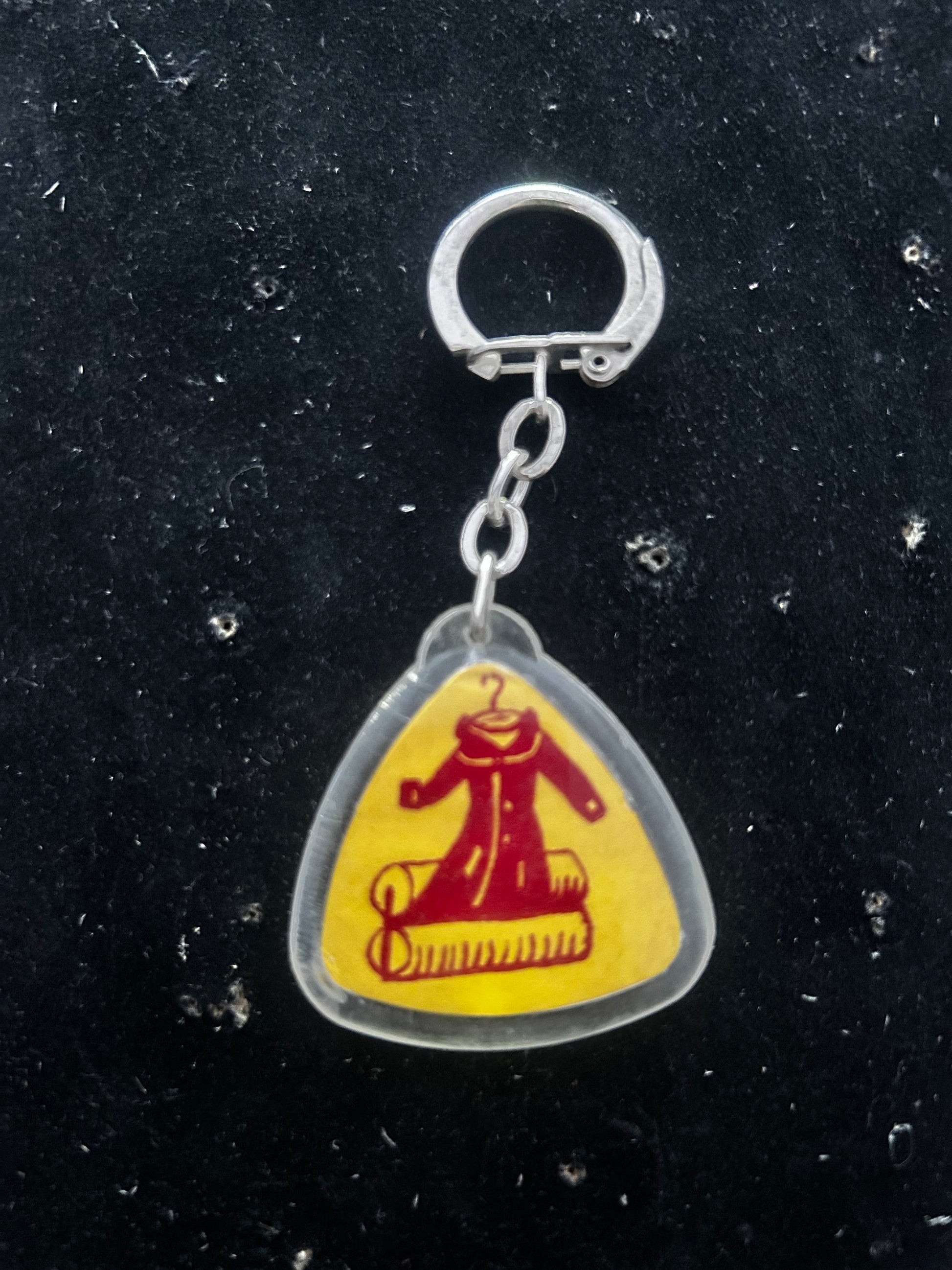Porte clefs ancien Paubert pressing