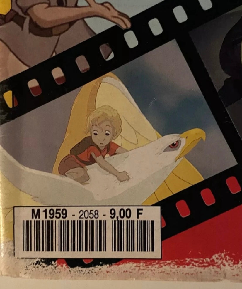 Bd ancienne le journal de Mickey numéro 2058. Bernard et Bianca. Pas d’images.