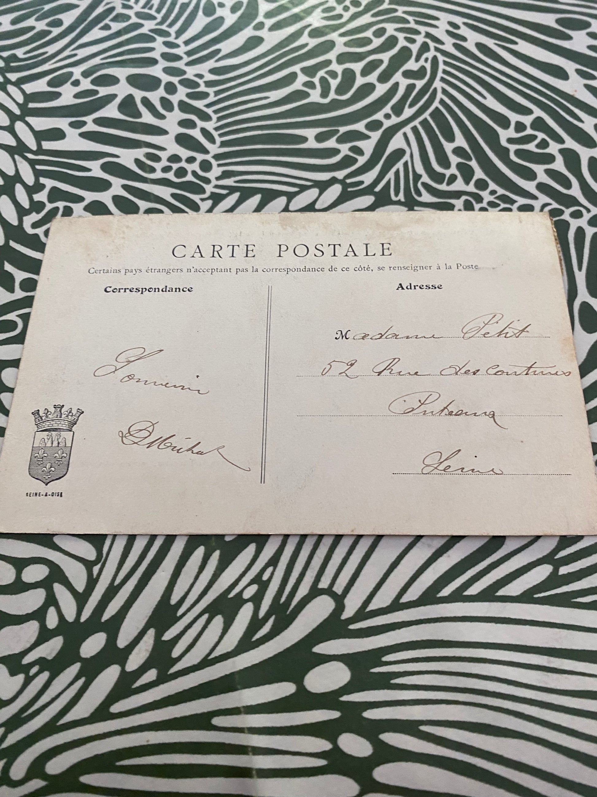 Carte postale ancienne Épinay-sur-Orge. Petit Vaux