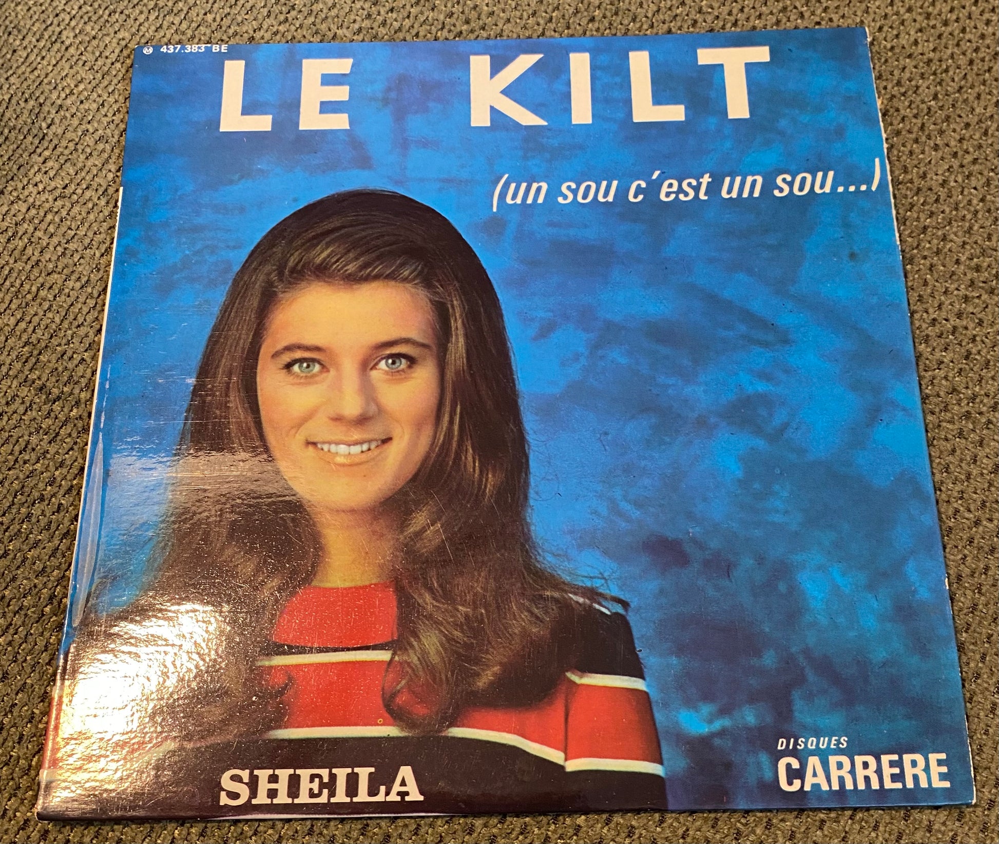 Disque vinyle 45 tours Sheila. Les Kilt