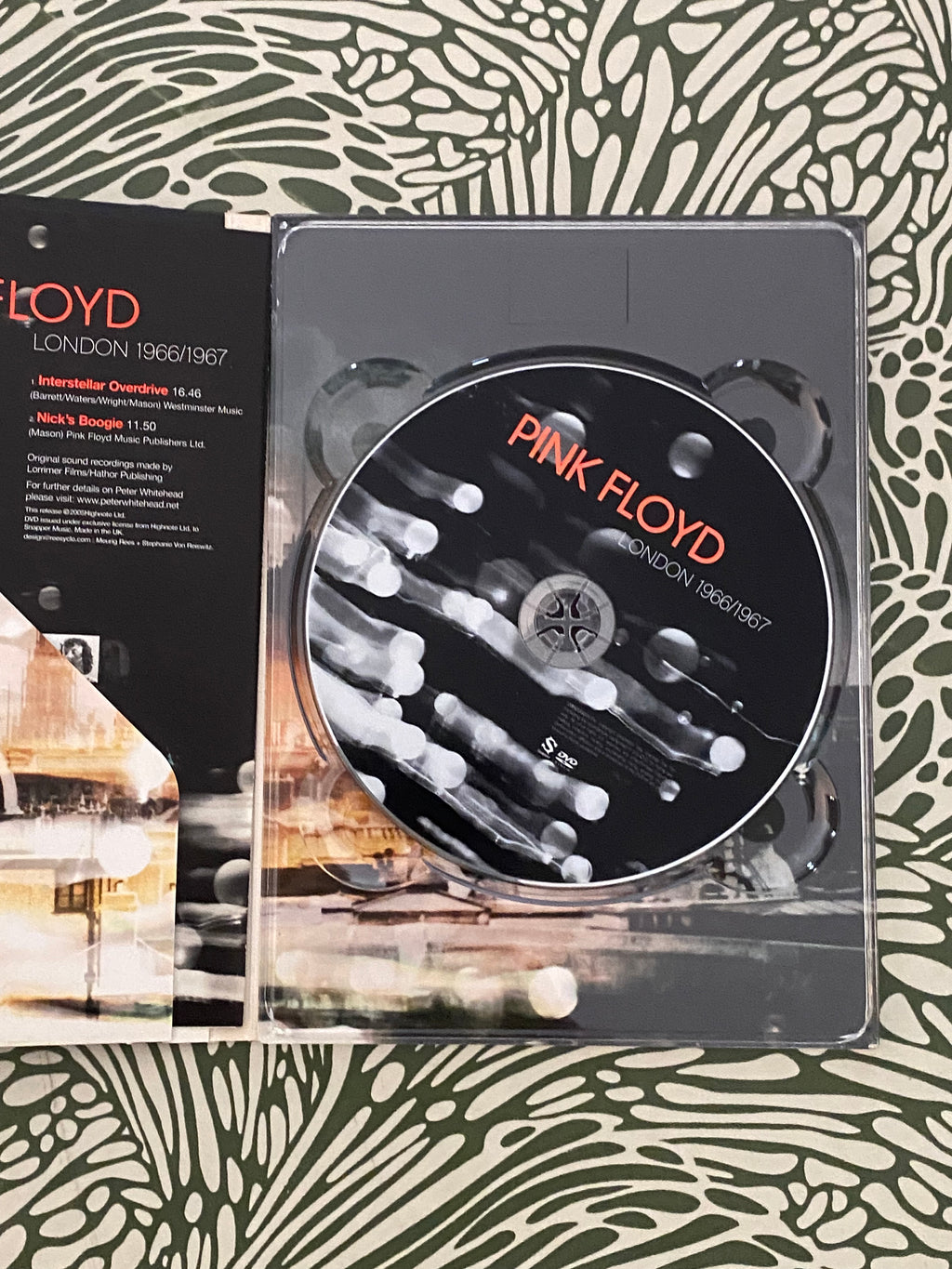 DVD concert Pink Floyd London 1966/1967