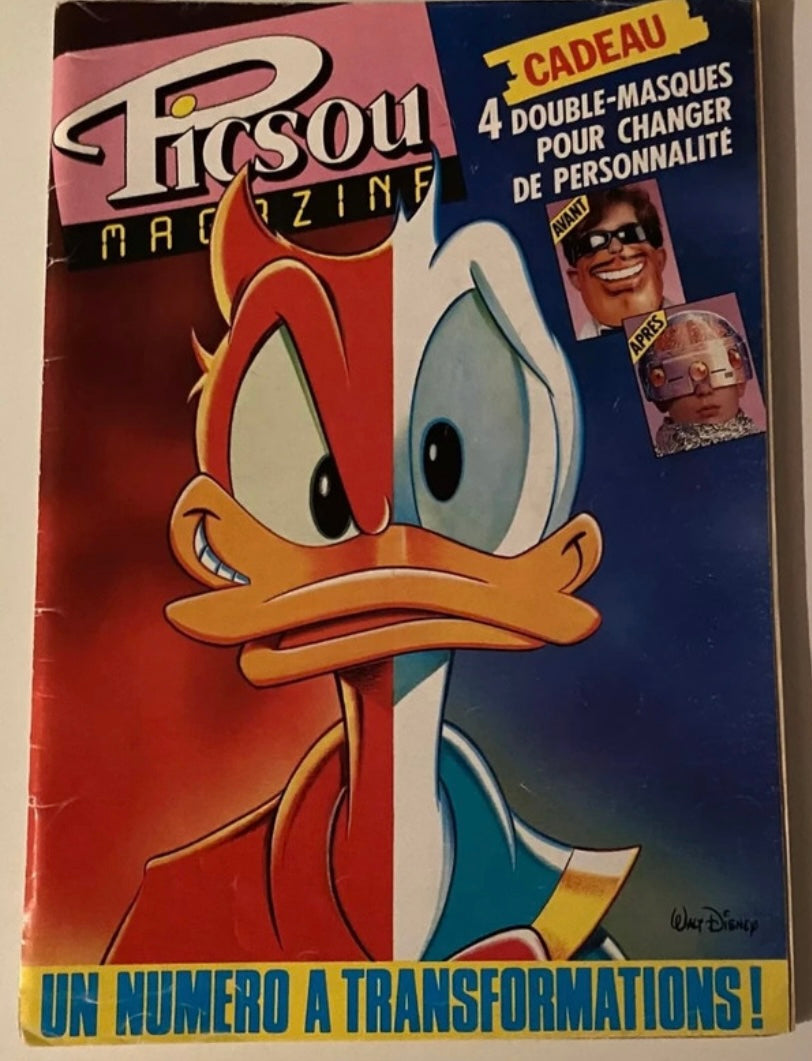 Bd ancienne Picsou magazine numéro A Transformation