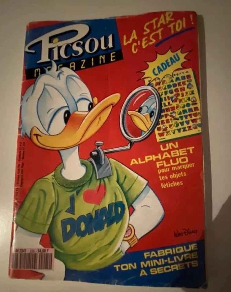 Bd ancienne Picsou magazine numéro 225