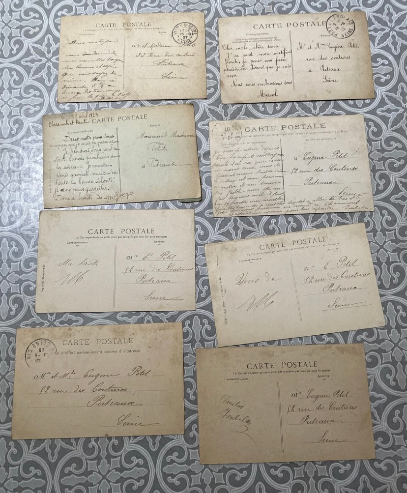 Cartes postales anciennes Vitry sur Seine Lot de 8 Divers début 1900