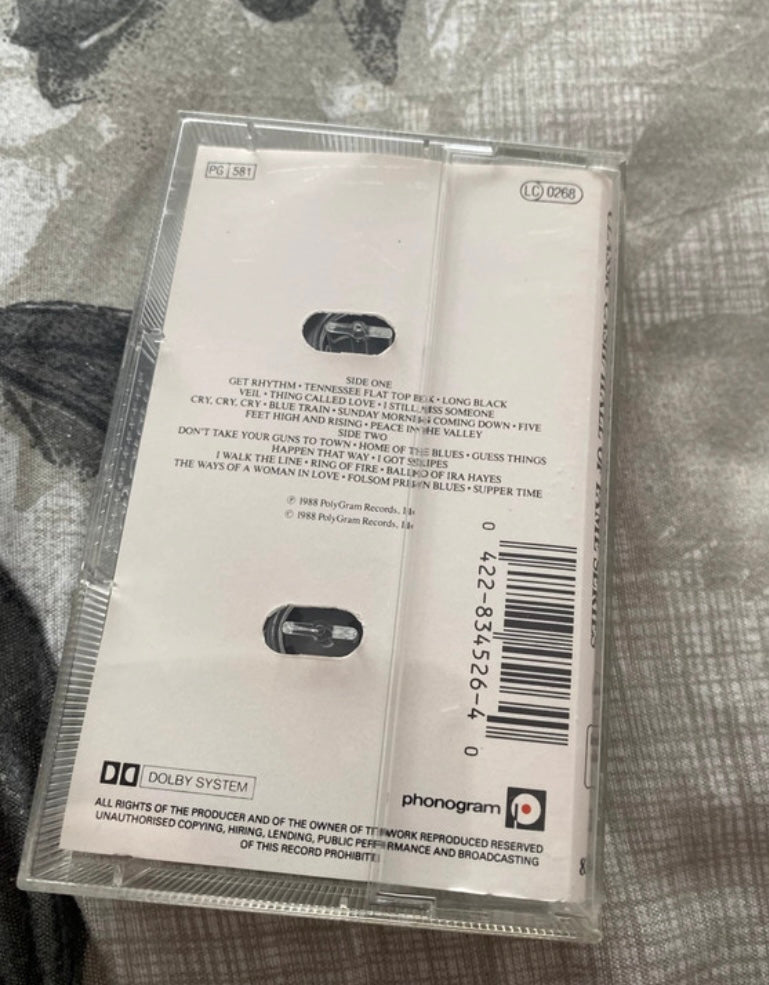 Cassette audio Johnny Cash. Classic Cash
