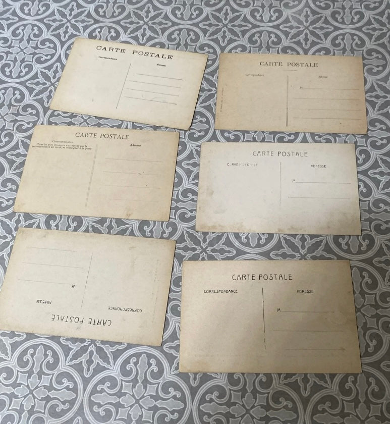 Cartes postales anciennes Puteaux inondations Janvier 1910 Lot de 6