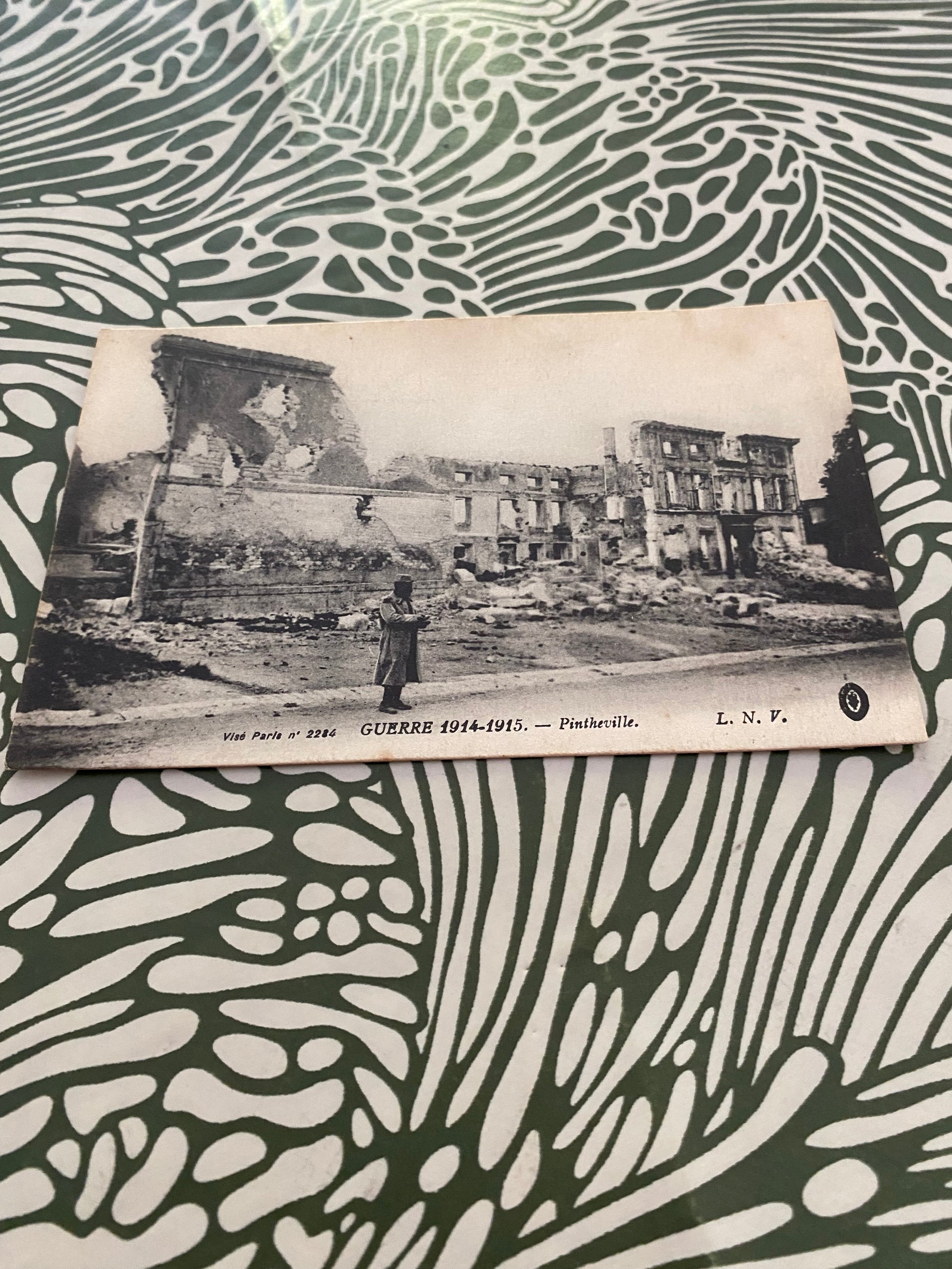 Carte postale ancienne Guerre 1914-1915 Pintheville.