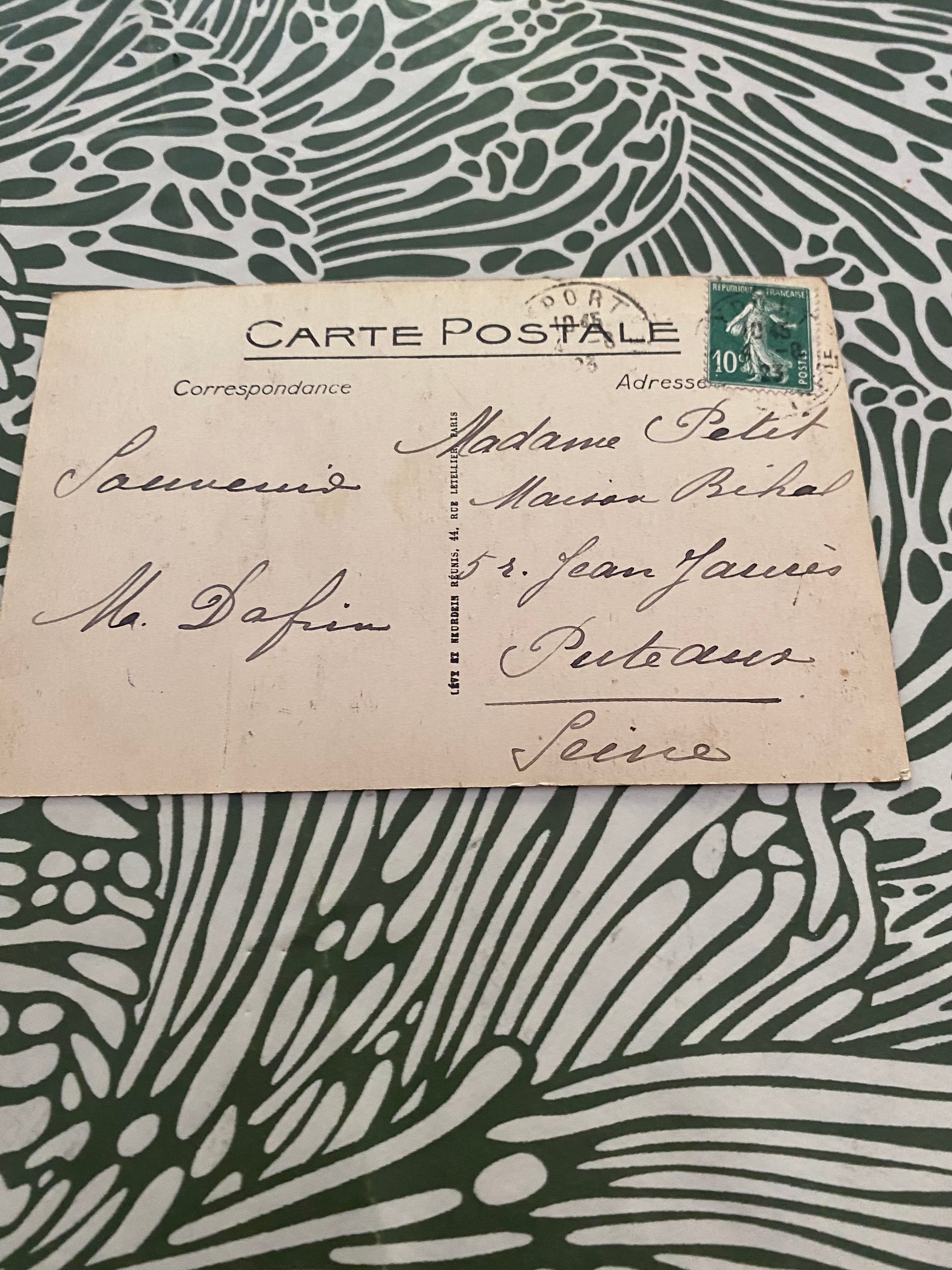 Carte postale ancienne Yport. La plage. LL