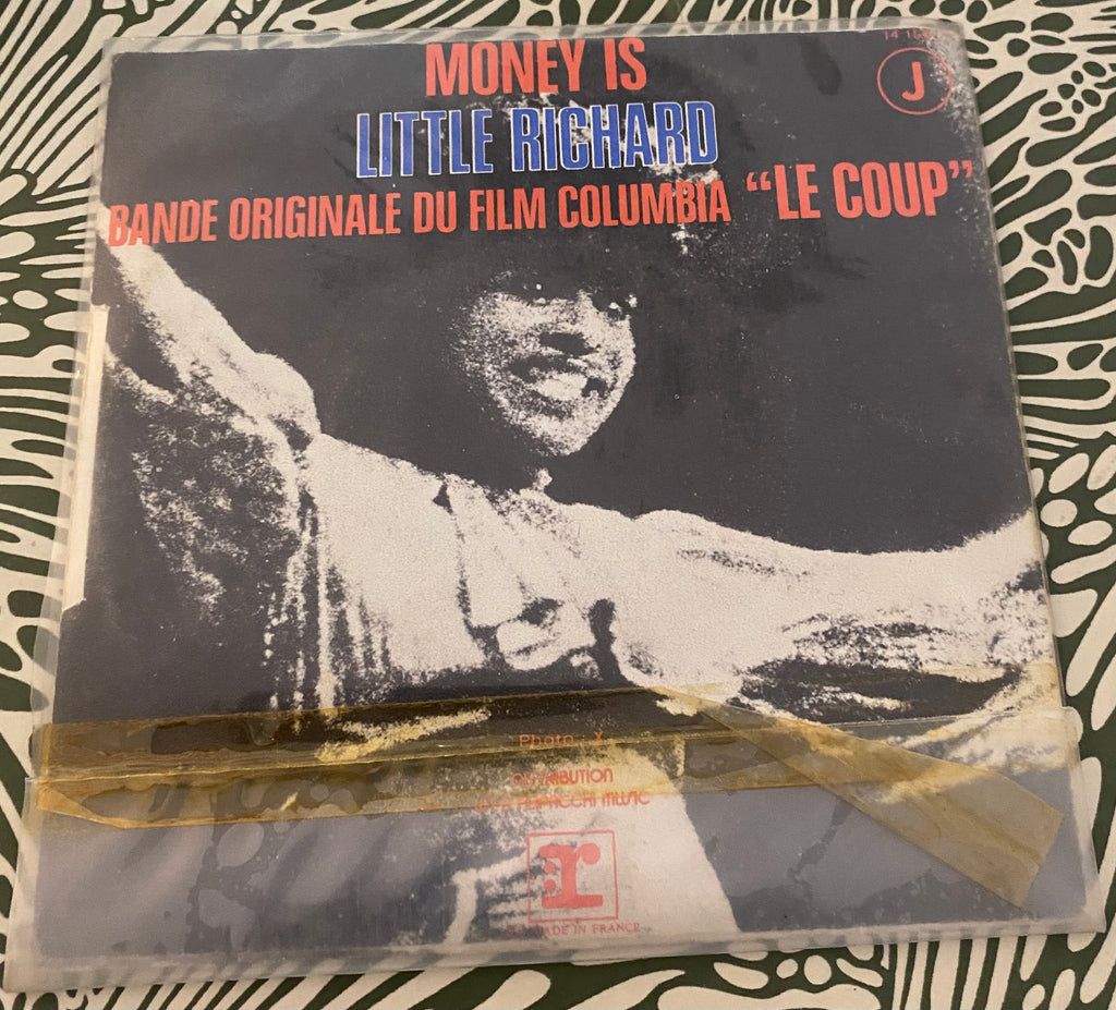 Disque vinyle 45 Tours Money Runner bande originale du film le coup. Musique de Quincy Jones