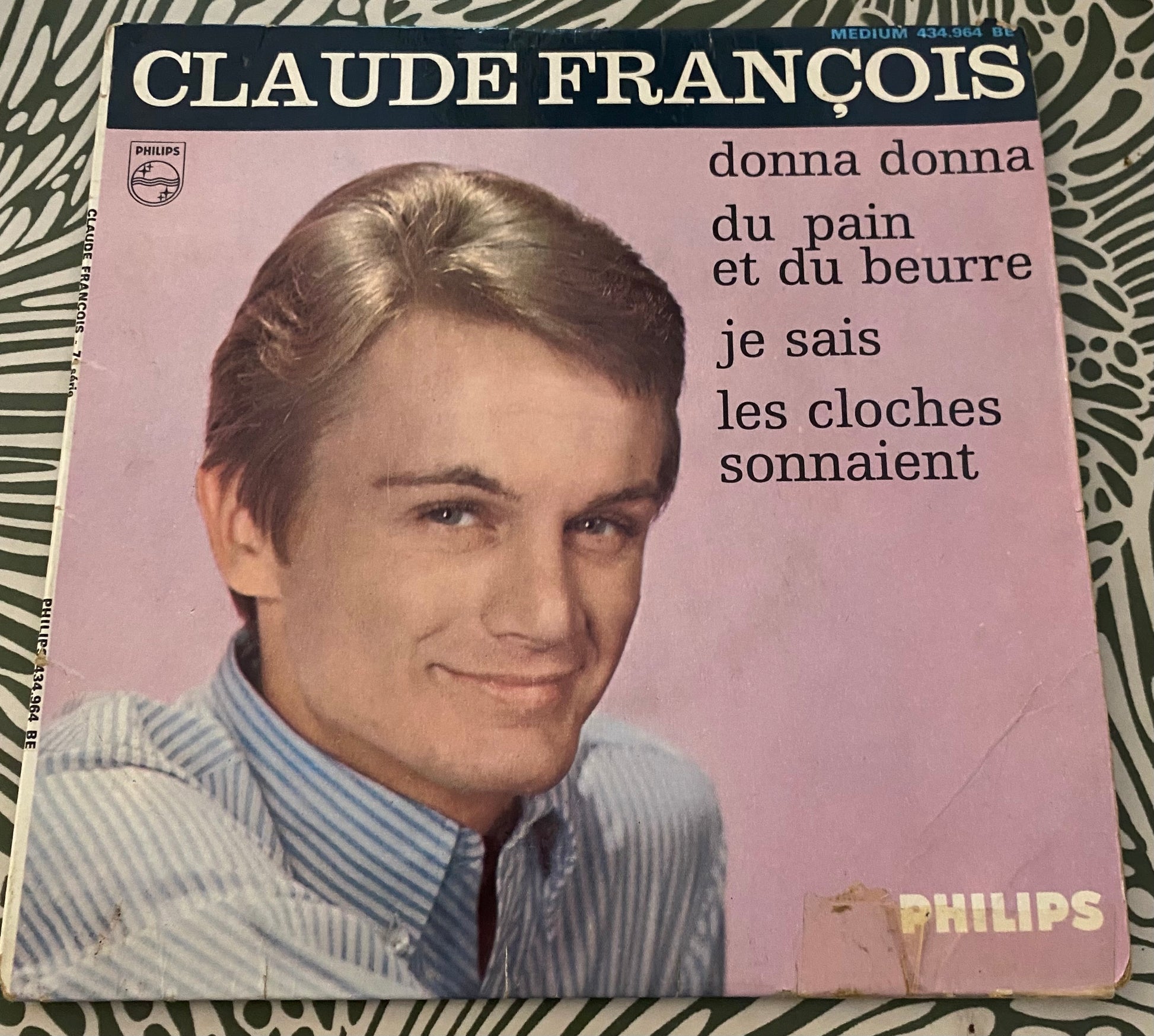 Disque vinyle 45 tours Claude François Donna Donna