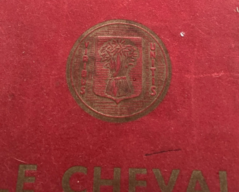 Livre ancien revue des agriculteurs de France. Le cheval 1935