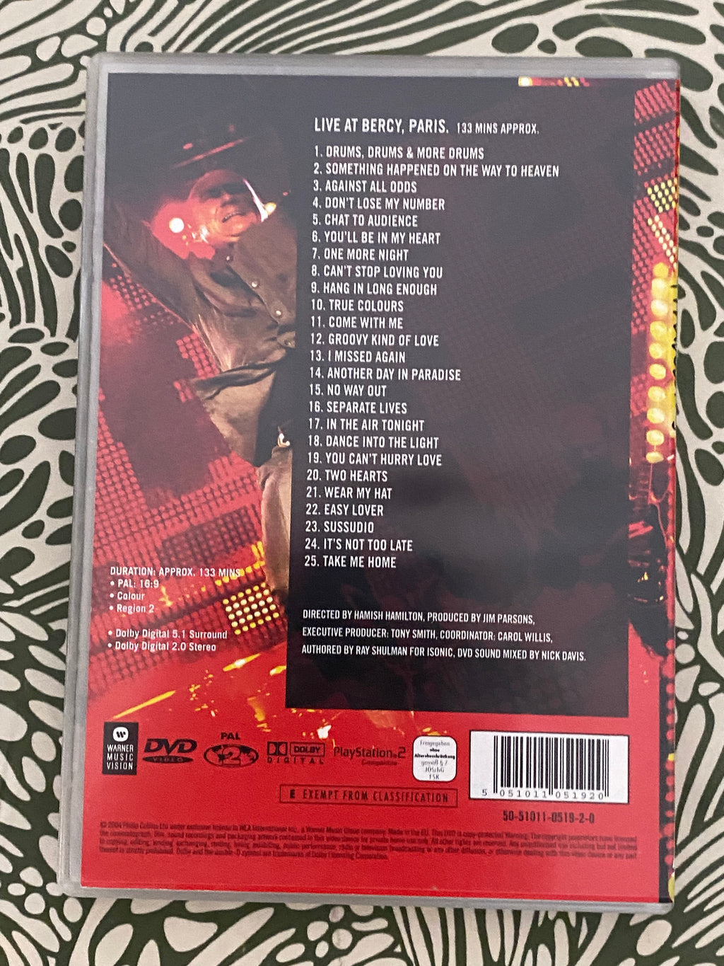 DVD concert Phil Collins. Finaly….The First Farewell Tour