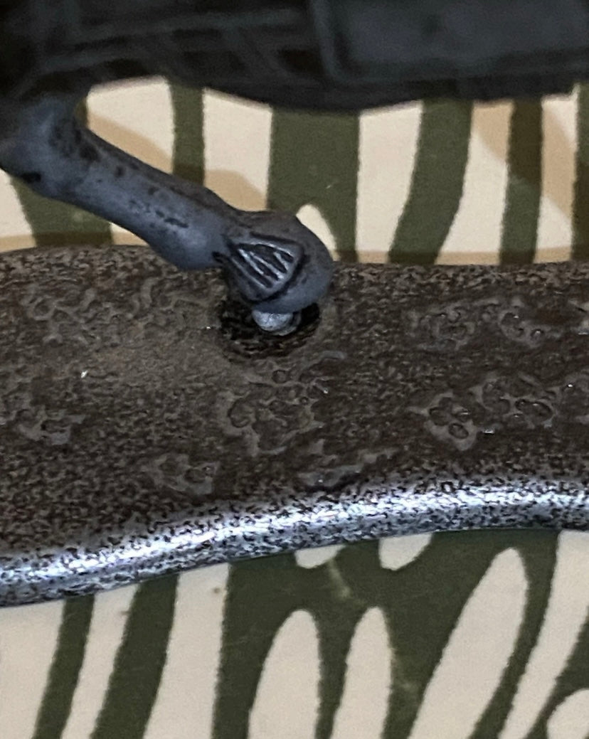 Figurines MHSP Lot de 4. Un pied du cheval de Napoléon est dessoudé