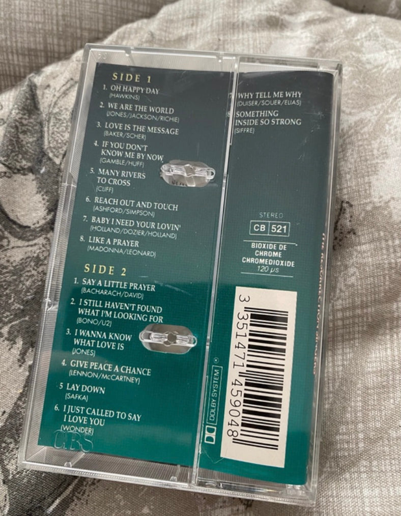 Cassette audio Oh Happy Day. The Great Gospel Réunion