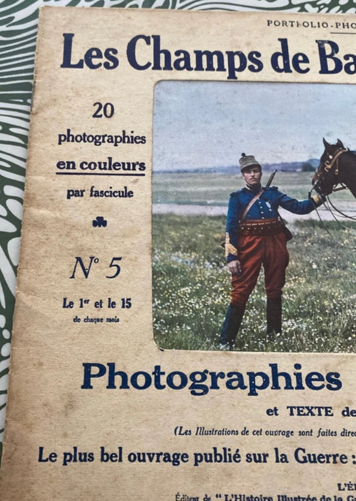 Revue Portfolio les champs de bataille de la Marne numéro 5 début 1900