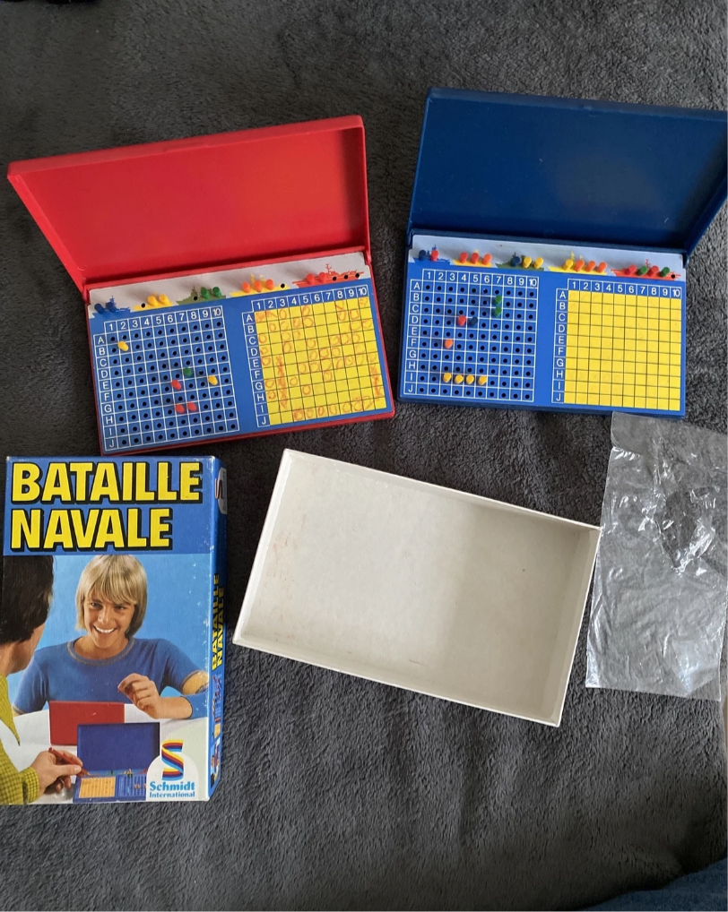 Ancien jeu Bataille Navale Schmidt international.