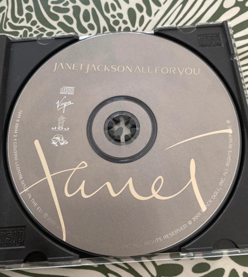 CD musique Janet Jackson. All for you