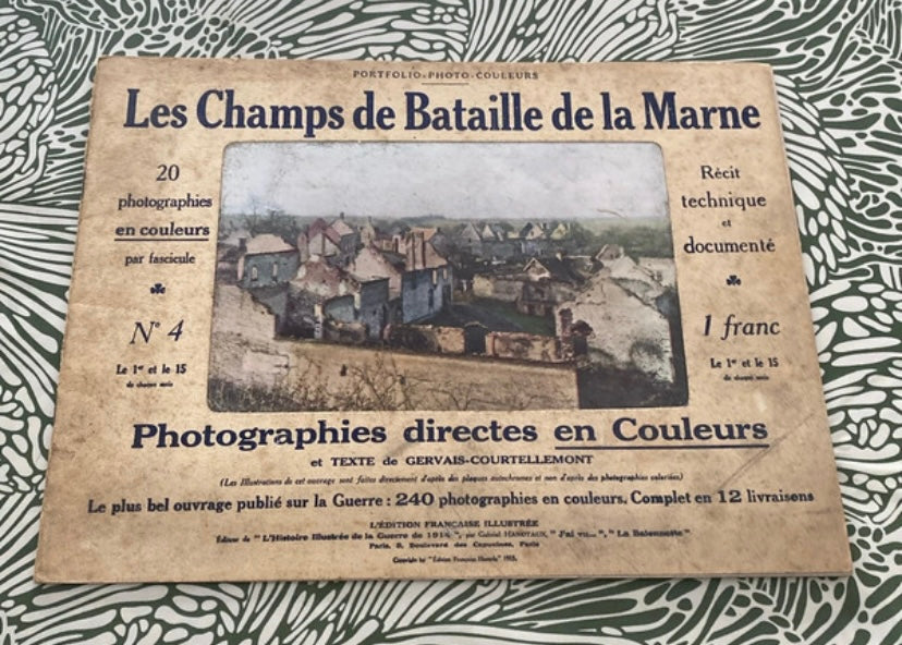 Revue Portfolio les champs de bataille de la Marne. Numéro 4. Début 1900